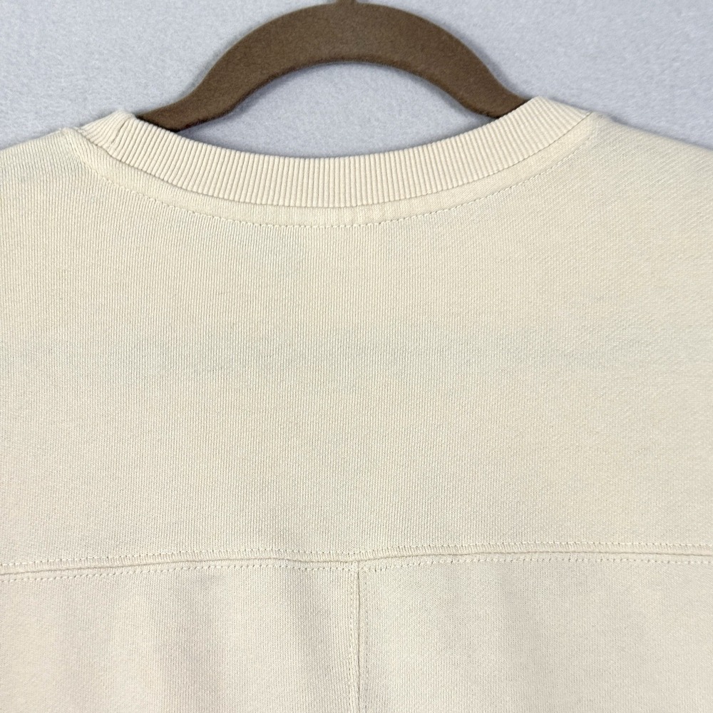 Disneyland Resort Sweatshirt Size XS Happiest Place on Earth Embroidered Cream - Picture 8 of 12